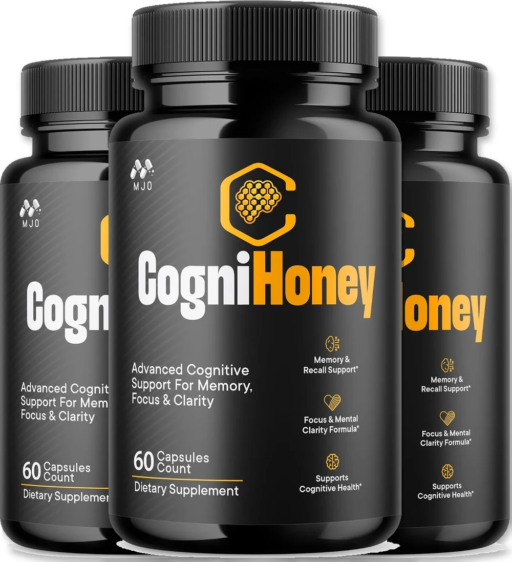 Cognihoney 3-bottle package, a 90-day supply