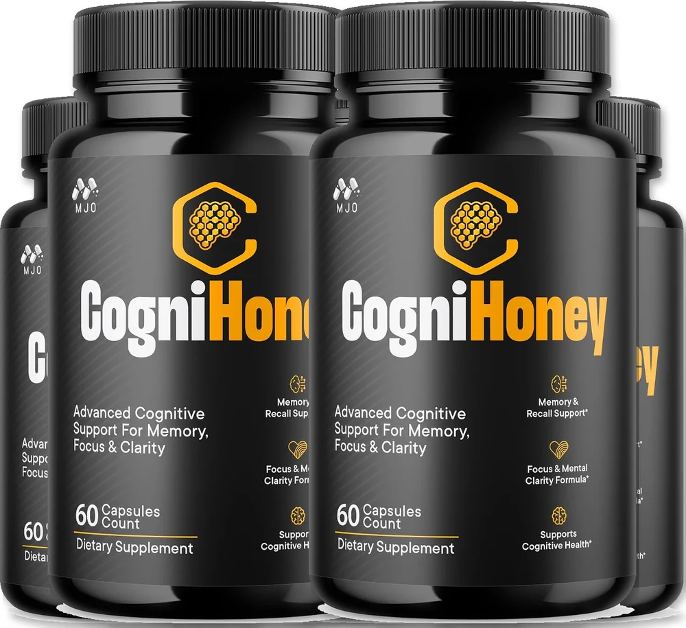 Cognihoney 6-bottle package, a 180-day supply
